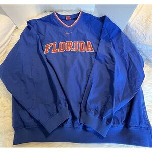 VTG Florida Gators Jacket XXL Mens NIKE Center Swoosh Windbreaker Pullover 90s